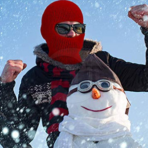 หมวกคลุมศีรษะขนแกะน้ำหนักเบาสำหรับทุกเพศผ้าคลุมสกีแบบเต็มใบออกแบบโลโก้ได้ตามต้องการสไตล์สบายพร้อมภาพโลโก้อุปกรณ์สกีใช้ได้ทั้งชายและหญิง - Product Image 6