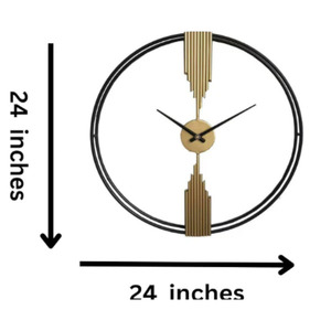 Elegante Reloj de pared moderno Reloj elegante para el hogar y la Oficina Elegante Reloj de pared contemporáneo Diseño minimalista - Product Image 4
