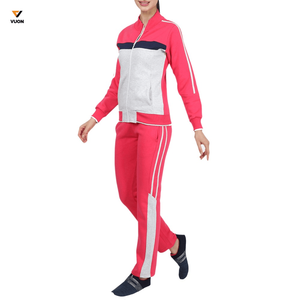 OEM personalizado pesado de algodón chaqueta de lana pantalones de chándal Jogger chándal de maternidad de dos piezas Conjunto para las mujeres ropa de invierno - Product Image 3
