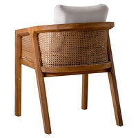 Chaises de salle à manger modernes de designer, de qualité supérieure, fabriquées à la main, capitonnées, écologiques, en bois et rotin, pour la maison, le bar, l'appartement, l'atelier, l'entrepôt