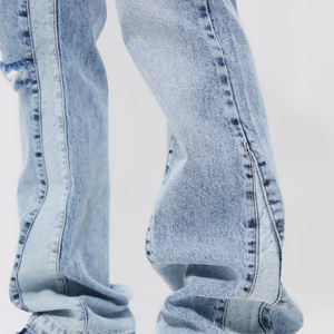 Pantalones Vaqueros de Hombre con Cierre de Botones y Cremallera, Nuevos y Elegantes, al por Mayor, Precio Bajo, Calidad Premium, con Bolsillos - Product Image 5