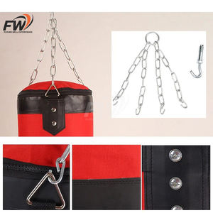 Saco de Boxeo Personalizado al por Mayor de Cuero Genuino de Vaca, Resistente a Desgarros, con Forma de Hongo, de Alta Resistencia, con Relleno de Arena y Rotación de 360 Grados - Product Image 5