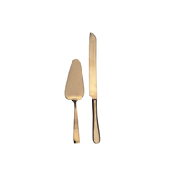14 pièces en laiton gâteau serveur poignée couverts thé fourchettes cuillères gâteau trancheuse pain couteau gâteau serveur pièce vente chaude