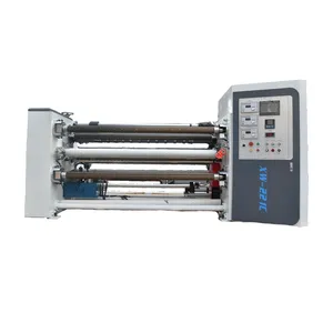 Machine de refendage et de rembobinage électrique de haute précision pour ruban adhésif BOPP pour film d'emballage en papier et en plastique