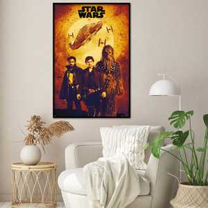 Affiche de style art moderne Solo : Une histoire de Star Wars, montage sépia pour décoration murale - Product Image 4