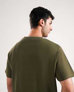 T-shirt décontracté à manches courtes de style chaud pour hommes haut de gamme à la mode polyvalente à la mode d'été 100% coton tricoté pour les hommes - Product Image 2