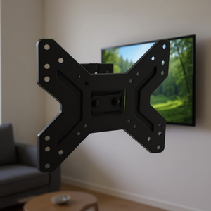 Soporte de Pared para Monitor de TV ENMONO40, 25 Kg, VESA 200 X 200, Inclinable, Negro, Almacenamiento en Pared - Product Image 3