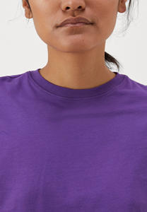 Women Yoga Crop Top Customizable OEM Manufacturer's Loose Fit Breathable Cotton <b>T</b>-<b>shirt</b> with O-Neck Quick Dry Custom Size - Product Image 4