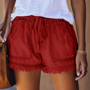 Pantalones cortos vaqueros de buena calidad para mujer, venta al por mayor, ropa deportiva de la mejor calidad, ropa deportiva personalizada para gimnasio, entrenamiento físico sin costuras - Product Image 4