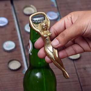 Ouvre-bouteille en aluminium fait à la main en forme de sculpture, style classique, articles de bar pour la maison, l'hôtel, le restaurant ou les fêtes - Product Image 4