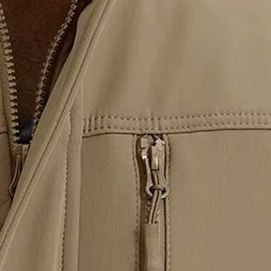 Veste Softshell pour homme de haute qualité fabriquée professionnellement, style fermeture éclair, veste Softshell pour homme, service personnalisé OEM - Product Image 4