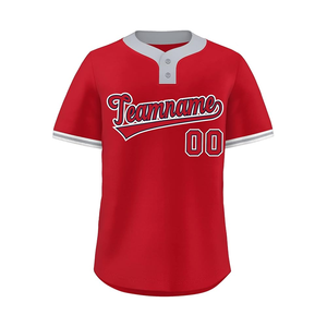 Camiseta de béisbol, uniforme de béisbol transpirable personalizado más vendido, ropa de equipo personalizada, uniforme de béisbol deportivo para hombres - Product Image 1