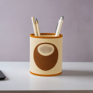 ที่เก็บของสุดสร้างสรรค์ที่ใส่ดินสอมีสไตล์พร้อมลวดลายบนโต๊ะฝรั่งอุปกรณ์เสริมปรับขนาดได้ทำในอินเดีย - Product Image 2