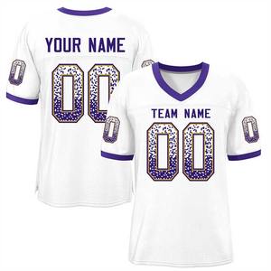 OEM Service 2025 New Arrivals Wholesale Men's Embroidered Logo American Football Jerseys Sublimation Printing All <b>Team</b> For Sale - Product Image 3
