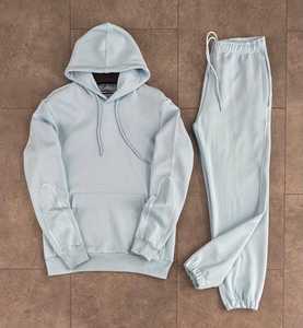 Ropa deportiva informal para hombre, chaqueta con cremallera y pantalones para correr, traje de entrenamiento de moda de dos piezas, camisetas activas - Product Image 1