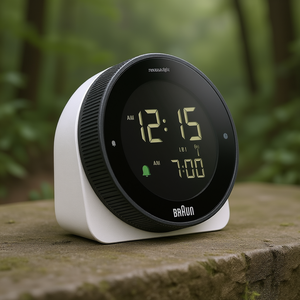 Reloj Despertador Digital y Analógico con Radio MEBUS L8x7.8x5cm BRA - Product Image 3