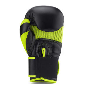 Guantes de Boxeo Profesionales de Cuero con Palma Antideslizante y Cierre de Velcro, Logotipo Personalizado para Entrenamiento de Adultos - Product Image 6