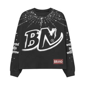 Chemises vintage personnalisées en molleton de coton épais, coupe classique, imprimées en sérigraphie, délavées à l'acide, effet soleil, avec strass - Product Image 2