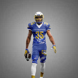 Séchage rapide meilleure qualité conception personnalisée impression par sublimation football américain affaire paquet uniforme 2025 - Product Image 3