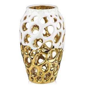 Florero de Color personalizado de Metal de lujo para el hogar, Hotel, boda, decoración, florero de Metal de alta calidad. - Product Image 5