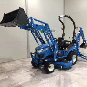 Tondeuse à gazon EPA LS 2022, mini-tracteur 2 temps, chargeur frontal, pelle arrière, 4x4, machine de coupe d'herbe pour jardin et ferme, à vendre - Product Image 5