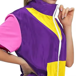 Custom Unisex Hot Selling Two Piece Tracksuit Windbreaker <b>Short</b> Set Nylon Jogger Windbreaker <b>Shorts</b> Set - Product Image 6