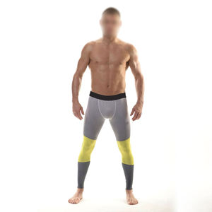 Gym Fitness Clothing Hot Selling Best Supplier Newest Product Best Size Men Wear MMA Compression <b>Legging</b> BY AMAZING INDUSTRIES - Product Image 5