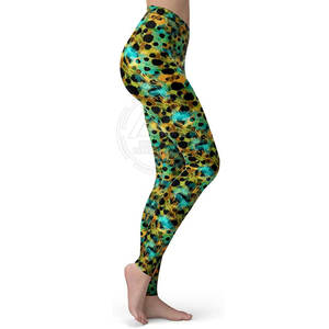 Leggings de fitness pour femmes grande taille XL vêtements de sport sans couture par fabricant pakistanais taille moyenne pantalon en Spandex solide - Product Image 3