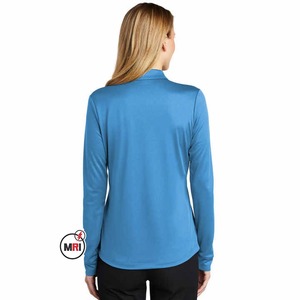 เสื้อโปโลแขนยาวสำหรับผู้หญิงเสื้อโปโลกอล์ฟติดกระดุมสวมใส่สบายสำหรับผู้หญิง - Product Image 2