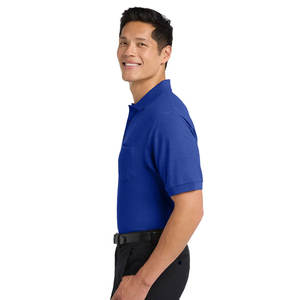 Camiseta Polo de Algodón para Hombre, Camiseta Polo de Punto Jersey para Empresa - Product Image 5