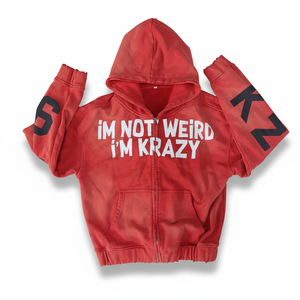 Sudadera con Capucha Personalizada de Fábrica con Logotipo Estampado, Lavada al Ácido, para Hombre, Estampado Extra Grande, 100% Algodón Felpa, 400 g/m², Precio Económico, Cómoda - Product Image 3