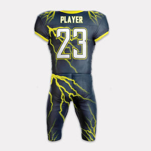 ชุดเครื่องแบบอเมริกันฟุตบอลชุดยูนิฟอร์มอเมริกันฟุตบอลพิมพ์ลายโลโก้ตามสั่ง - Product Image 3