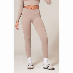 Legging de mujer con logotipo personalizado, ropa deportiva, leggings de mujer de alta calidad para adultos - Product Image 3