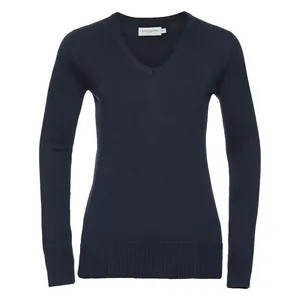 Pull à col en V personnalisé pour femme JE710F – Sweat-shirt et hoodie promotionnels - Product Image 2