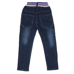 Pantalon en jean pour filles - Bleu foncé - Product Image 2