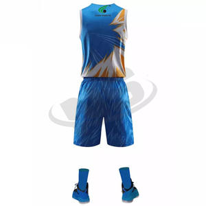 2025 nuevo diseño uniforme de baloncesto para hombres 100% poliéster tela transpirable logotipo personalizado ropa de equipo precio al por mayor de Pakistán - Product Image 5