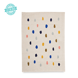 Nueva llegada personalizado impreso de secado rápido toalla de té al por mayor cocina hogar textil Lino algodón Material con hermoso patrón - Product Image 2