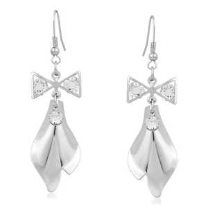Urthn <b>Fine</b> <b>Cuff</b> <b>Earrings</b> Silver Plated Dangler 1310606 - Product Image 1