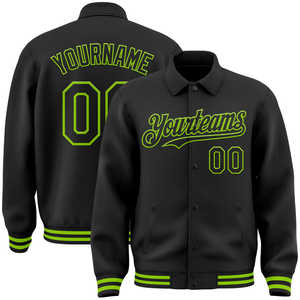 Ropa de calle personalizada Letterman Varsity chaqueta para hombres camisetas de fútbol Bomber Full-Snap Varsity Letterman chaqueta de dos tonos - Product Image 1