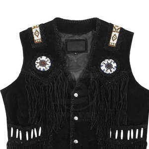 Chaleco de Cuero Vaquero para Hombre, Transpirable y Cómodo, Ropa Casual, Precio Razonable, Hecho en Pakistán - Product Image 4