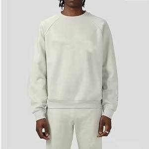 Custom Top Quality Men Printing Cotton French Terry Fabric Oversized Logo Tracksuit <b>Crewneck</b> Pullover 3D Embroidery Sweatshirt - Product Image 6