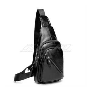 Bolso Bandolera de Moda, de Cuero y Lona, para Viajes, Trabajo, Escuela, Uso Diario, Bolso Bandolera Resistente - Product Image 4