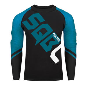 BJJ Rashguard garçons haute Performance Jiu Jitsu garde pour l'entraînement et la compétition blanc bjj mma rash guard fabricant pour hommes - Product Image 5