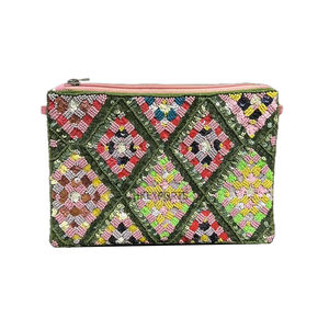 MOQ-Bolsos de noche con cuentas, cierre de cremallera, brillantes, para ocasiones especiales, 3 unidades - Product Image 6