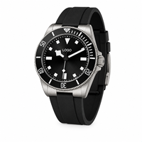 Nouvelle montre mécanique automatique pour homme avec logo personnalisé, cristal saphir, étanche 5ATM, acier inoxydable, 41 mm, OEM disponible, 160