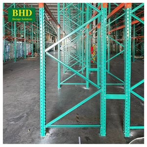 High Quality Customized American Standard Selective Pallet <b>Rack</b> RAL 6000 <b>Steel</b> Warehouse Inventory Stacking <b>Racks</b> & Shelves - Product Image 5