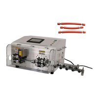 Sinrad SR-70JC 70MM Quadratische Elektronische Kabelschneid- und Abisoliermaschine mit Touchpanel, SPS, 12-Rad-Antrieb, 800W, Halbautomatisch/Automatisch