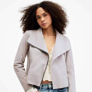 Fashion <b>Women</b> <b>Suede</b> Leather <b>Jacket</b> Asymmetrical Zipper Slim Fit Moto Biker Coat Soft Elegant Female Spring Autumn Outerwear - Product Image 1