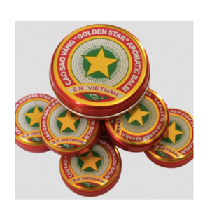 Baume traditionnel vietnamien Golden Star Pommade à l'huile essentielle à base de plantes naturelles pour le nez bouché et les douleurs musculaires - Product Image 2