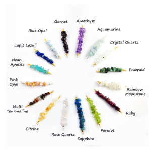 Citrine Chips Beads Connectors - Product Image 6